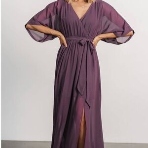 Baltic Born Deep Purple Maxi Dress